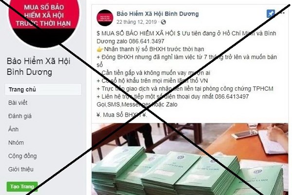 Mạo danh BHXH để thu mua sổ BHXH của người lao động: Cảnh giác để không biến mình trở thành nạn nhân - Anh 1