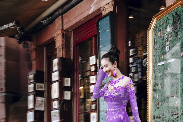 Chủ tịch CLB Áo dài Việt Nam , NTK Đỗ Trịnh Hoài Nam: Cảm xúc Tự hào Áo dài Việt trên từng thiết kế - Anh 2