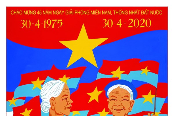 Triển lãm tranh cổ động tấm lớn kỷ niệm 45 năm Ngày Giải phóng miền Nam - Anh 2