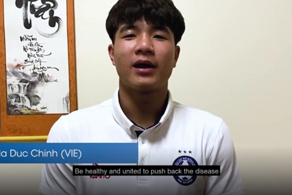“Chúng ta cùng nhau đoàn kết, quyết thắng đại dịch bằng tinh thần Việt Nam” - Anh 1