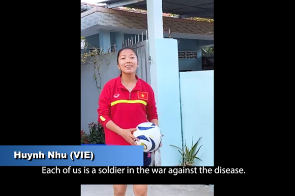 Huỳnh Như: “Làm tốt vai trò của mình để ngăn chặn sự lây lan của Covid-19