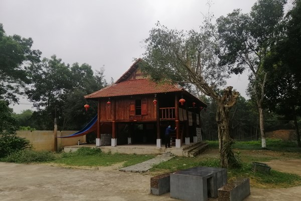 Như Thanh (Thanh Hóa): Xây dựng nhà sàn trái phép trong Khu di tích lịch sử - Anh 1