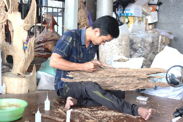 Trầm lắng... làng trầm - Anh 1