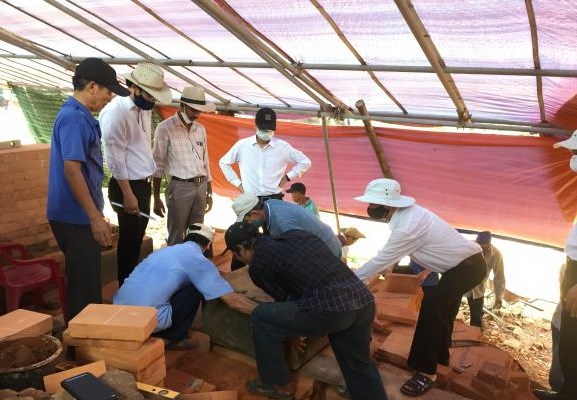 Trùng tu “trái tim” của di sản Mỹ Sơn - Anh 1