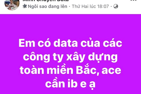 Rao bán dữ liệu khách hàng trên mạng xã hội: Biết là sai nhưng sao vẫn công khai? - Anh 1