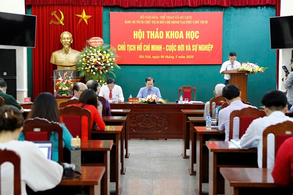 Hội thảo khoa học Chủ tịch Hồ Chí Minh- Cuộc đời và sự nghiệp - Anh 2