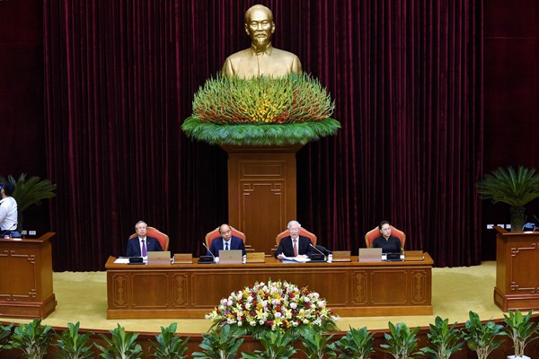 Bế mạc Hội nghị Trung ương 12 - Anh 1