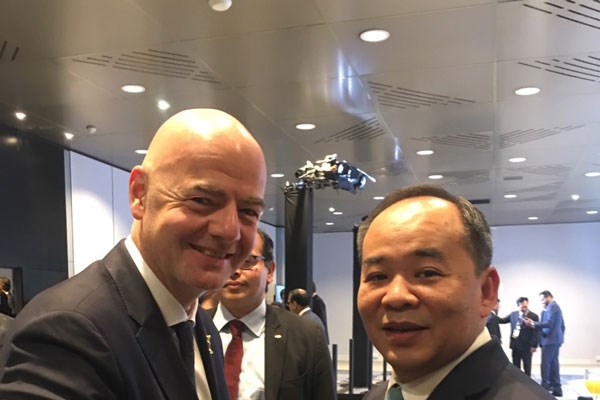 Chủ tịch FIFA: 