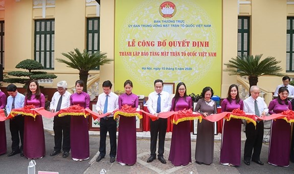 Bảo tàng Mặt trận Tổ quốc Việt Nam chính thức ra đời - Anh 1
