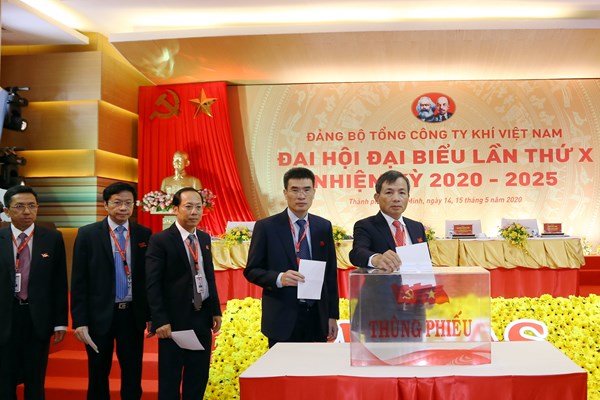 Đảng bộ PV GAS tổ chức thành công Đại hội Đại biểu lần X, nhiệm kỳ 2020 – 2025 - Anh 1