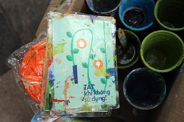 Hà Nội: Ngắm nhìn những bốt điện được “khoác áo mới” - Anh 3