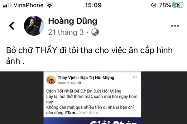 “Người phán xử ” đau đầu vì bị lợi dụng hình ảnh để quảng cáo - Anh 1