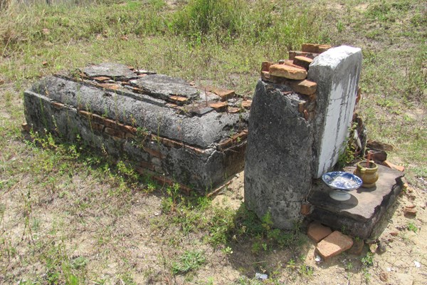 Ngậm ngùi về một ngôi mộ vị tướng thời Tây Sơn - Anh 2