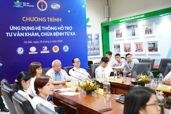 Bệnh viện Nhi TƯ triển khai hệ thống hỗ trợ tuyến dưới chẩn đoán, điều trị bệnh cho trẻ từ xa - Anh 1