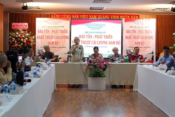 Làm thế nào để có vở cải lương hay, thu hút được công chúng? - Anh 1