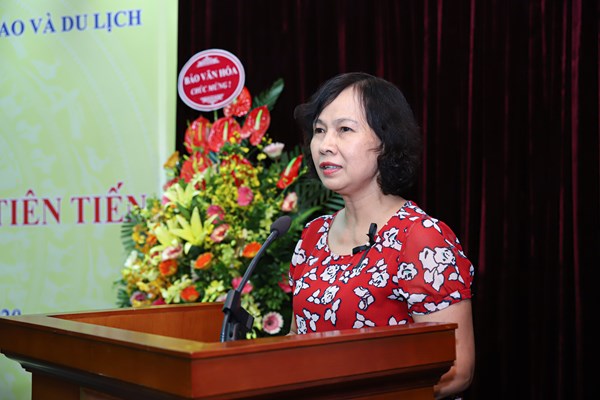 Liên chi hội Nhà báo Bộ VHTTDL: Tạo sức lan tỏa mạnh mẽ từ những điển hình tiên tiến - Anh 1