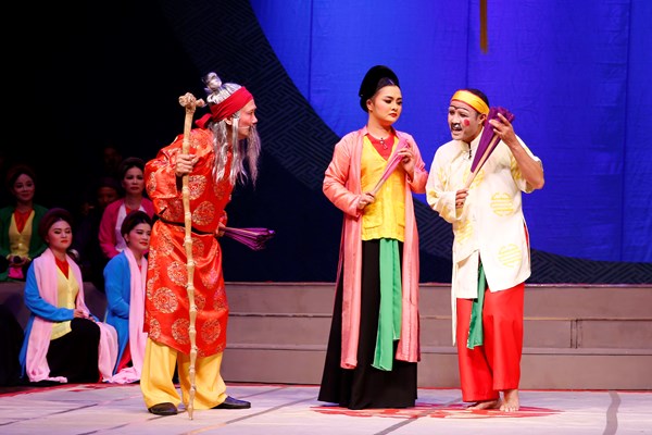 Vân dại - Thông điệp nhân văn từ sân khấu chèo truyền thống - Anh 1