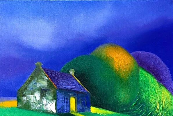 Tranh trong mùa giãn cách - Anh 9