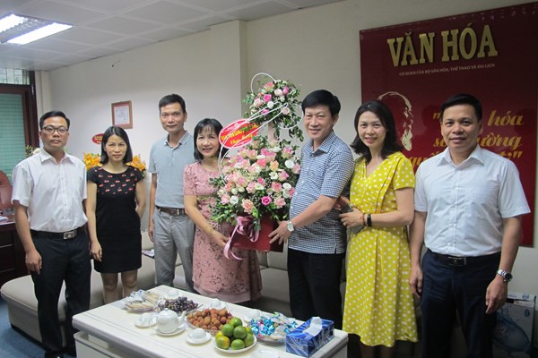 Luôn mong muốn có sự đồng hành đầy trách nhiệm của Báo Văn hoá - Anh 1