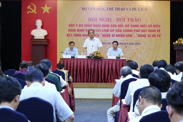 Lấy ý kiến sửa đổi quy định xét tặng NSND, NSƯT: Tôn vinh đúng, trúng và không bỏ sót tài năng - Anh 1