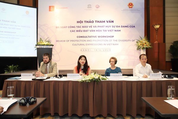 Bảo vệ và phát huy sự đa dạng của các biểu đạt văn hóa: Văn hóa là trụ cột của phát triển - Anh 1