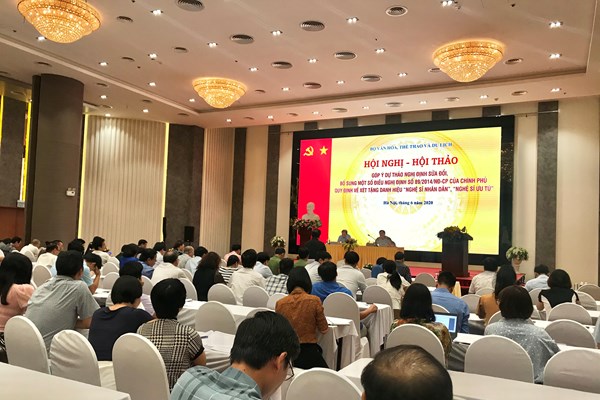 Sẽ thu hồi danh hiệu NSND, NSƯT nếu... - Anh 2