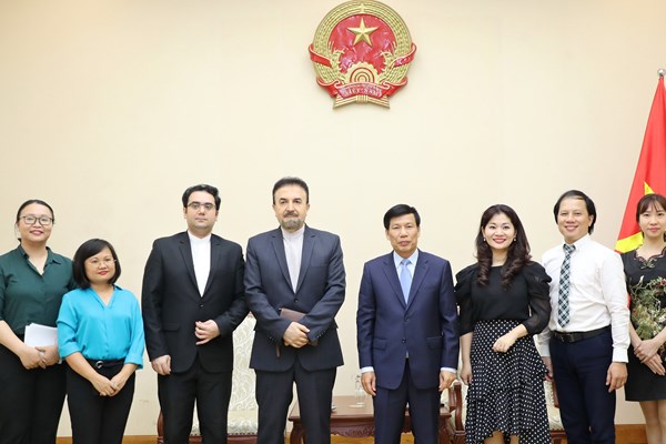 Xúc tiến hợp tác VHTTDL Việt Nam - Iran - Anh 2