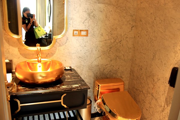 Khai trương khách sạn toàn bộ dát vàng 24K tại Hà Nội - Anh 8