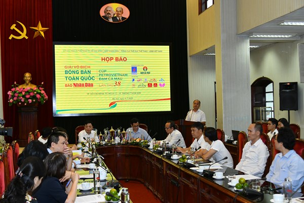 Giải vô địch bóng bàn toàn quốc Báo Nhân dân trở lại sau dịch Covid-19 - Anh 1