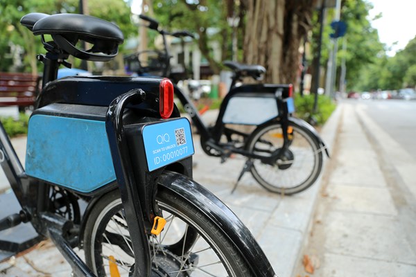 Vườn hoa công viên hiện đại với mô hình xe đạp công cộng đầu tiên của Thủ đô - Anh 3