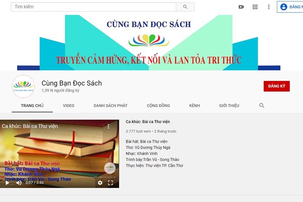 Kênh “Cùng bạn đọc sách”: Đồng hành cùng sự nghiệp phát triển văn hóa đọc - Anh 1