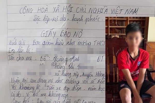 Trường bắt HS viết giấy nợ... vì thiếu tiền gửi xe - Anh 1
