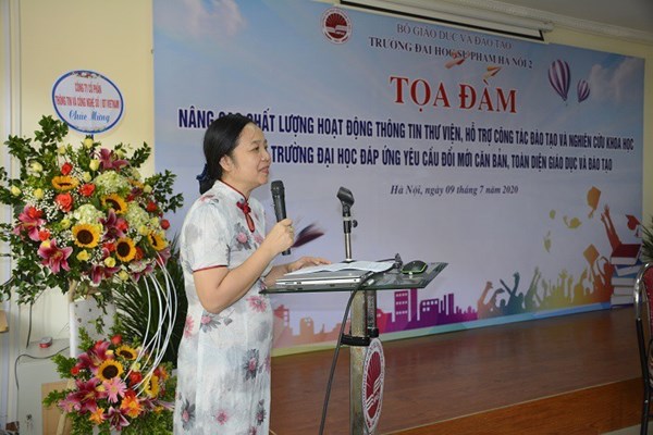 Nâng cao chất lượng hoạt động thư viện trong đào tạo đại học - Anh 2