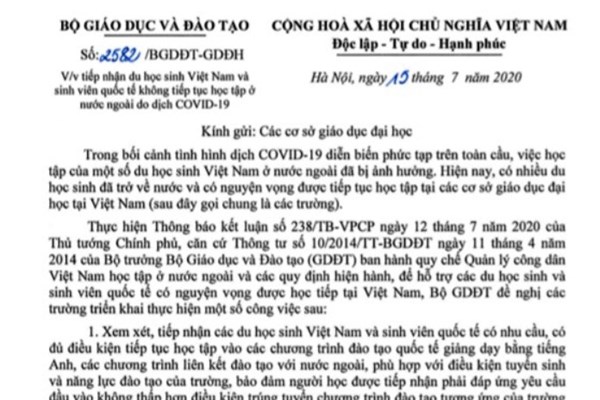 Du học sinh và sinh viên quốc tế bị ảnh hưởng Covid 19 về nước được tiếp nhận thế nào? - Anh 1