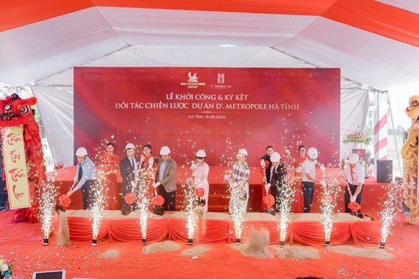 Nhà đầu tư cam kết triển khai dự án D’. Metropole Hà Tĩnh đúng tiến độ - Anh 1