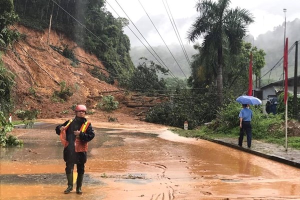 Mưa lũ, sạt lở đất ở Hà Giang gây thiệt hại trên 80 tỉ đồng - Anh 1