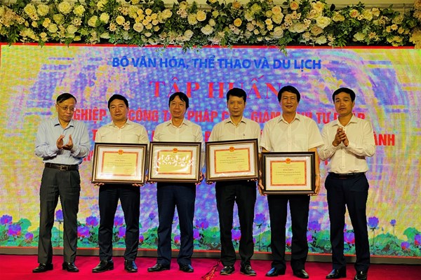 Bộ VHTTDL tổ chức tập huấn nghiệp vụ công tác pháp chế, giám định tư pháp - Anh 3
