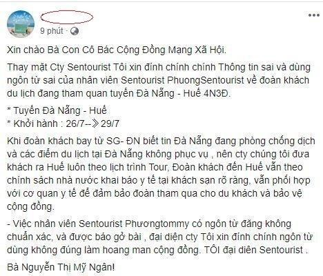 Một hướng dẫn viên bị “ném đá” tơi tả vì khoe đưa khách “tẩu thoát” khỏi Đà Nẵng - Anh 2