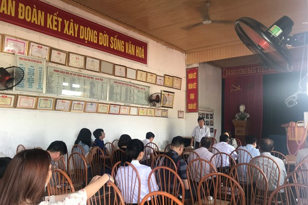 Kiểm tra thực hiện Phong trào TDĐKXDĐSVH tại Thái Nguyên: Nhiều mô hình sáng tạo - Anh 6