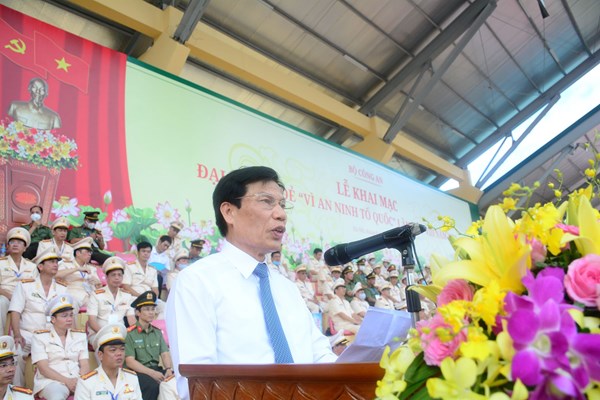 Bộ trưởng Nguyễn Ngọc Thiện: Công tác TDTT trong lực lượng CAND là một bộ phận quan trọng trong sự nghiệp TDTT - Anh 1