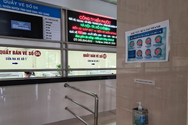 Đảm bảo an toàn cho hành khách tại bến xe Giáp Bát - Anh 3