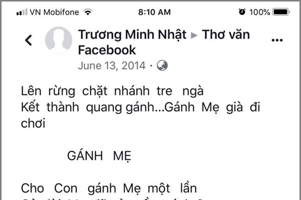 Vụ kiện tác quyền bài thơ 