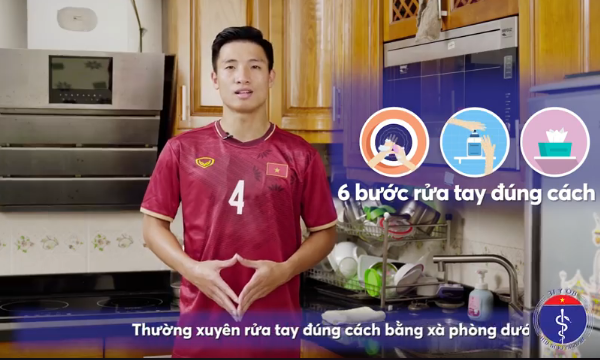 Cầu thủ Bùi Tiến Dũng lan toả 
