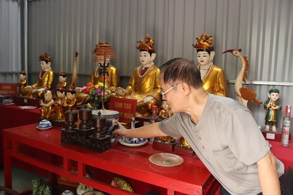 Dự án tu bổ, tôn tạo di tích quốc gia đình Hoàng Cầu bị “bêu” đập đi xây mới: Không có chuyện chống lại văn bản của Bộ - Anh 1