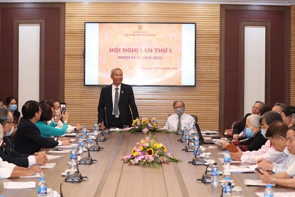 PGS.TS Đỗ Văn Trụ được bầu làm Chủ tịch Hội Di sản Văn hoá Việt Nam - Anh 5