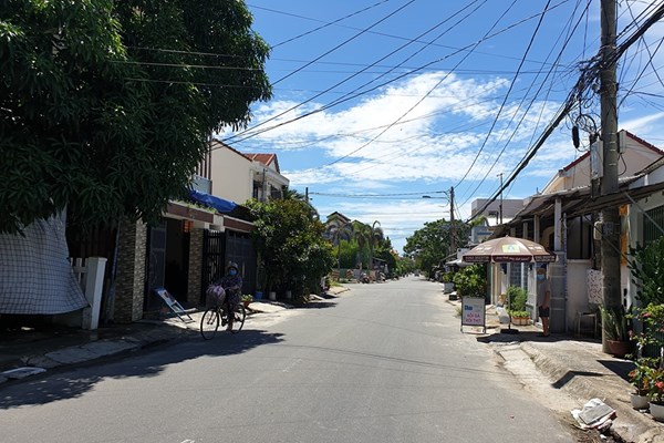 Hội An: Kết thúc phong tỏa tạm thời khối phố có 6 ca mắc Covid-19 - Anh 1