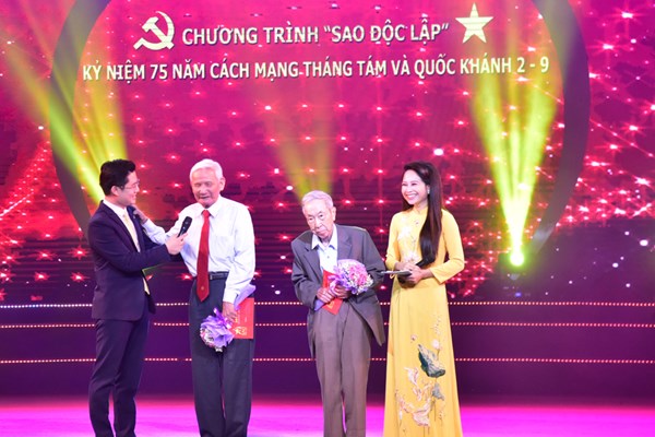 Chương trình “Sao Độc lập” kỷ niệm 75 năm Cách mạng Tháng Tám - Anh 3