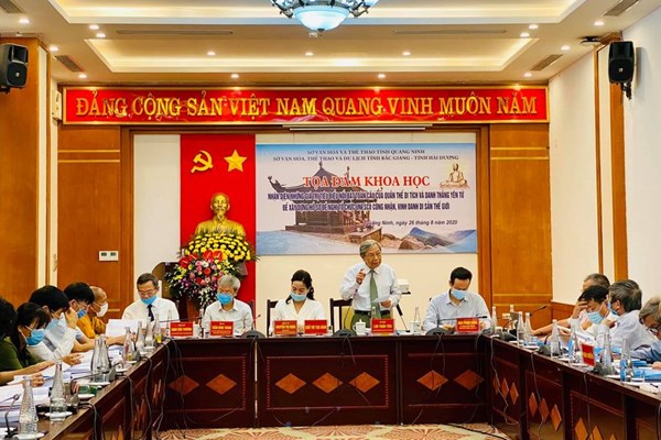 Tọa đàm khoa học những giá trị tiêu biểu nổi bật toàn cầu của Quần thể di tích và danh thắng Yên Tử - Anh 1