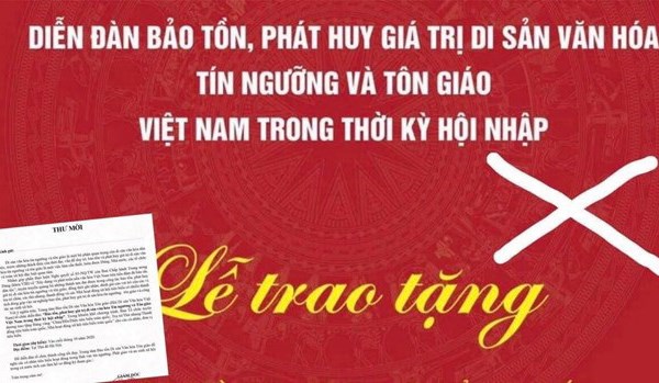 Trung tâm Bảo tồn Di sản Văn hóa tôn giáo bị “xử” vì hoạt động vụ lợi... - Anh 1