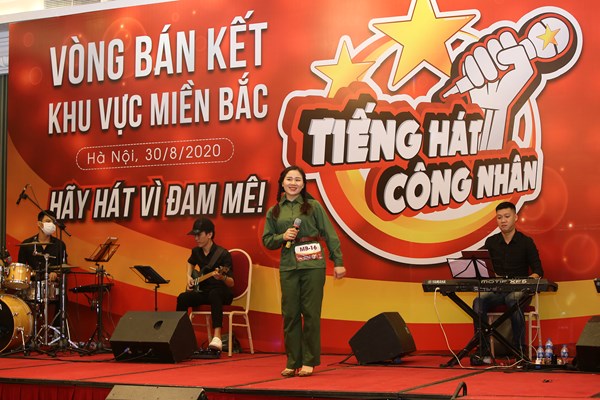 Nhiều bất ngờ tại vòng bán kết đầu tiên cuộc thi Tiếng hát Công nhân - Anh 10